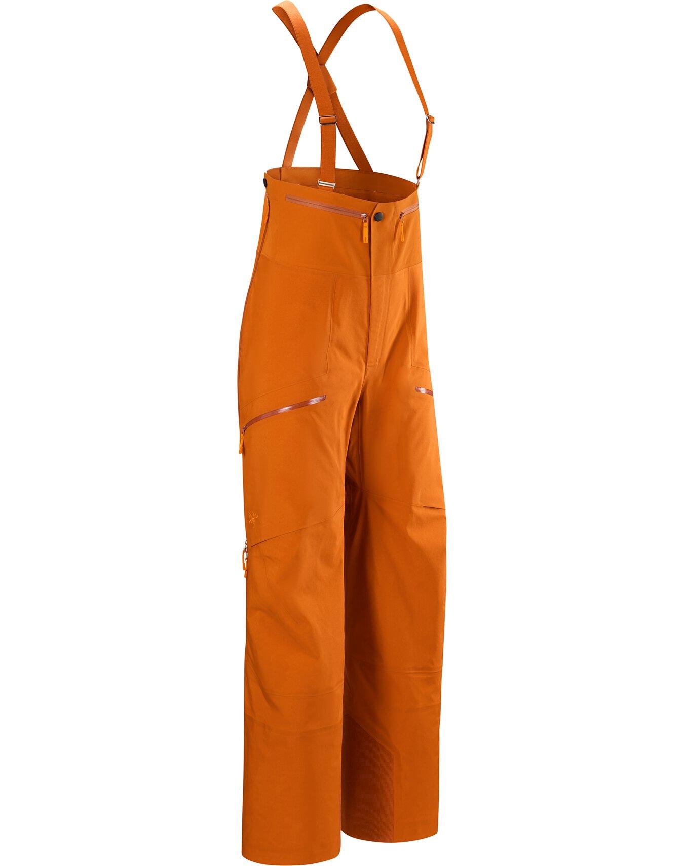 Arc'teryx Women's Rush Bib Pants in Copper Sky/Blaze