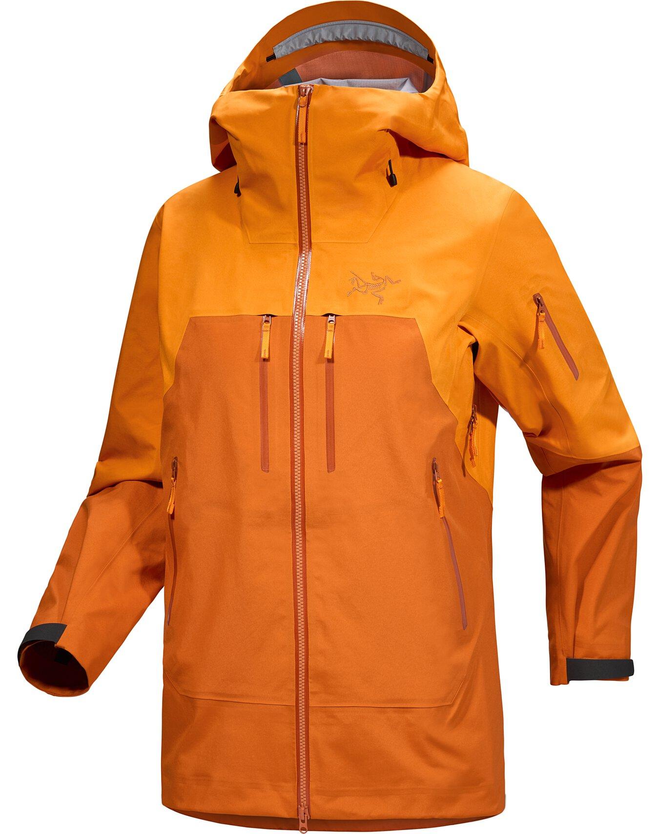 Arc'teryx Women's Rush Jacket in Blaze/Copper Sky