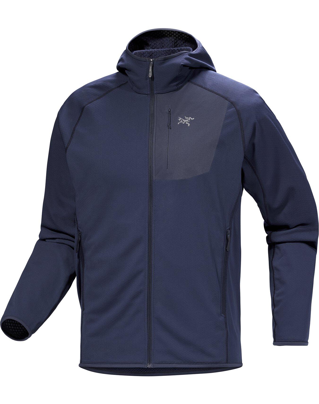 Arc'teryx Men's Delta Hoody in Black Sapphire