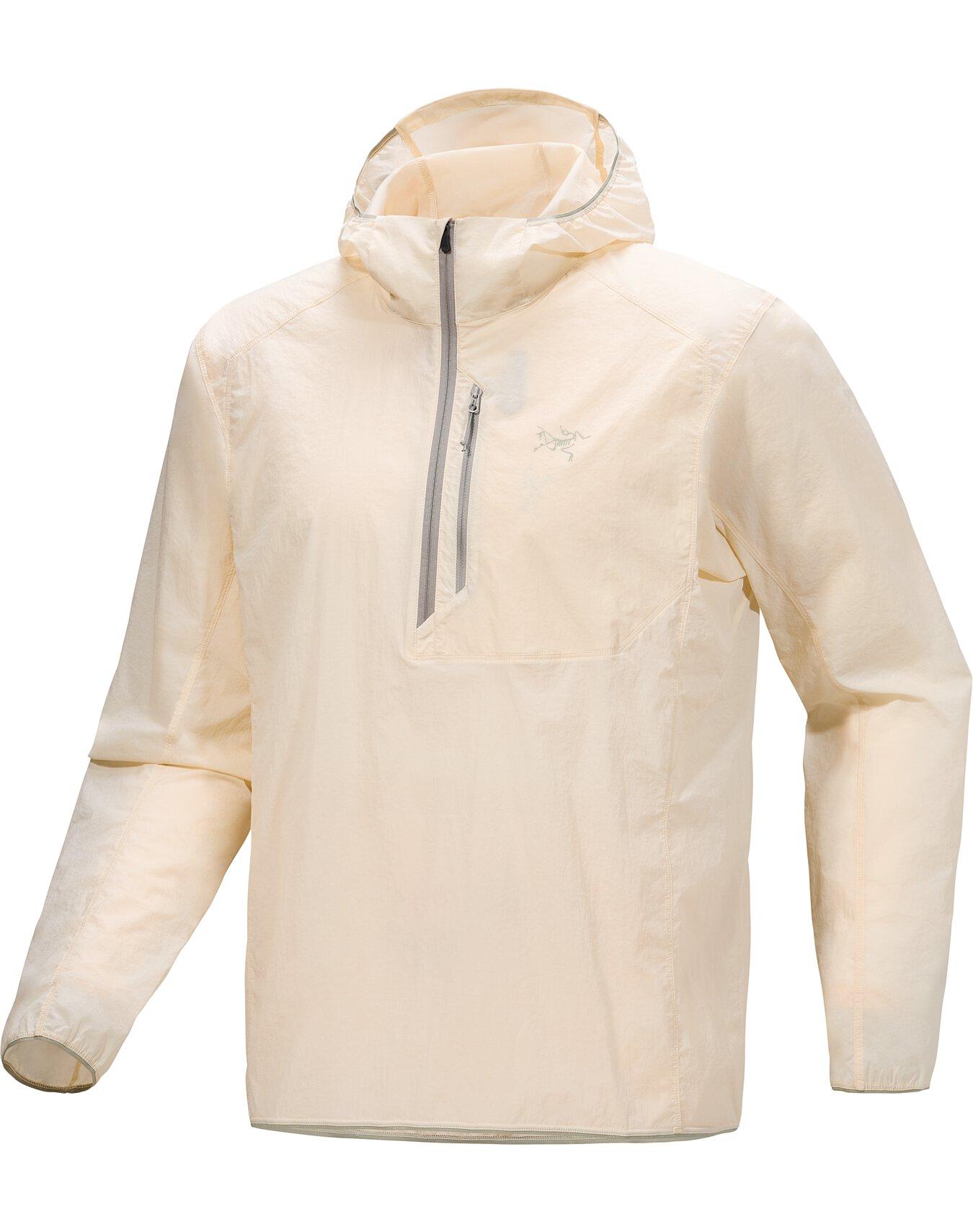 Arc'teryx Men's Ossa Half-Zip Hoody in Sea Salt