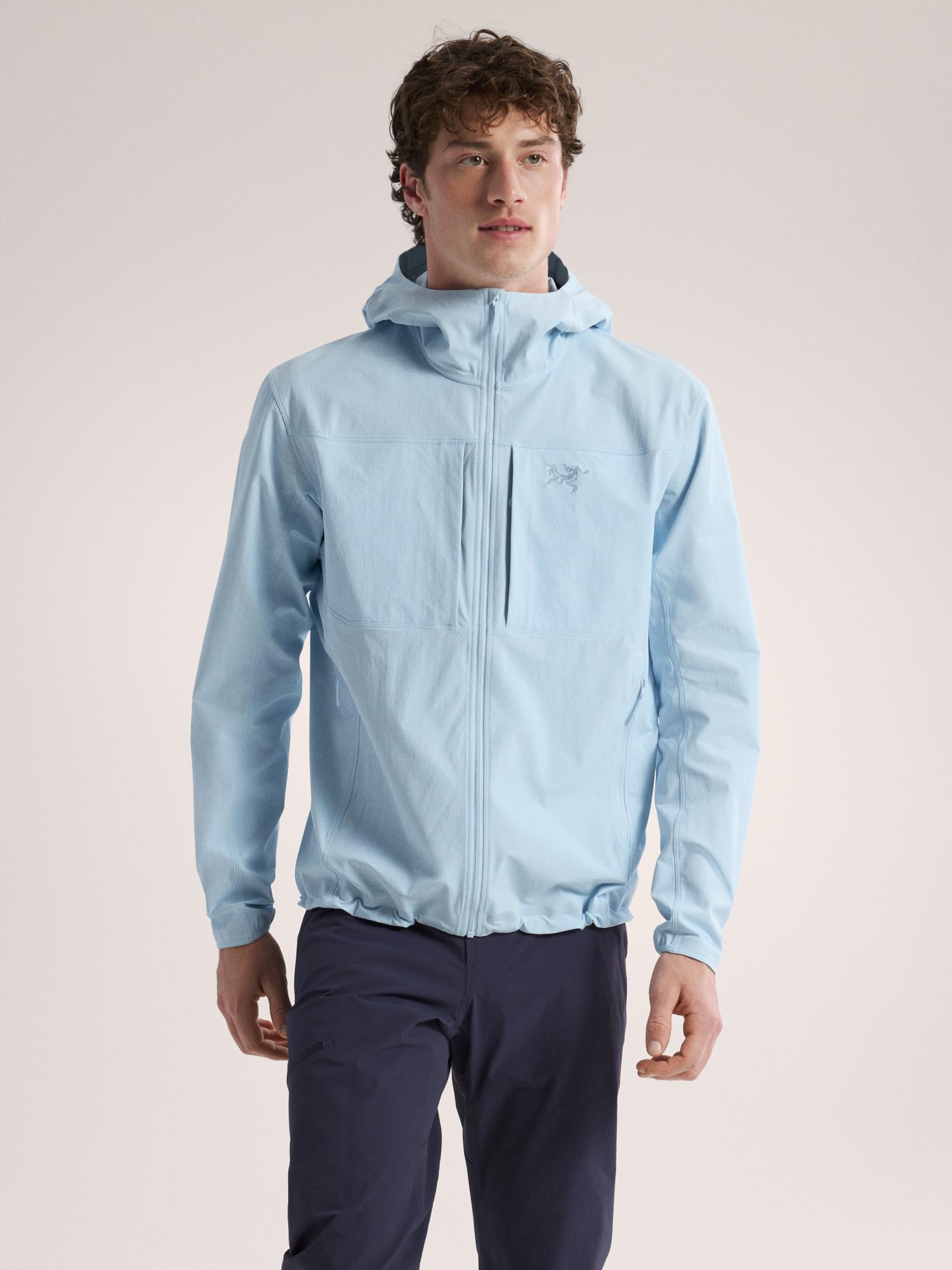 Arc'teryx Men's Gamma Lightweight Hoody in Alpine Blue