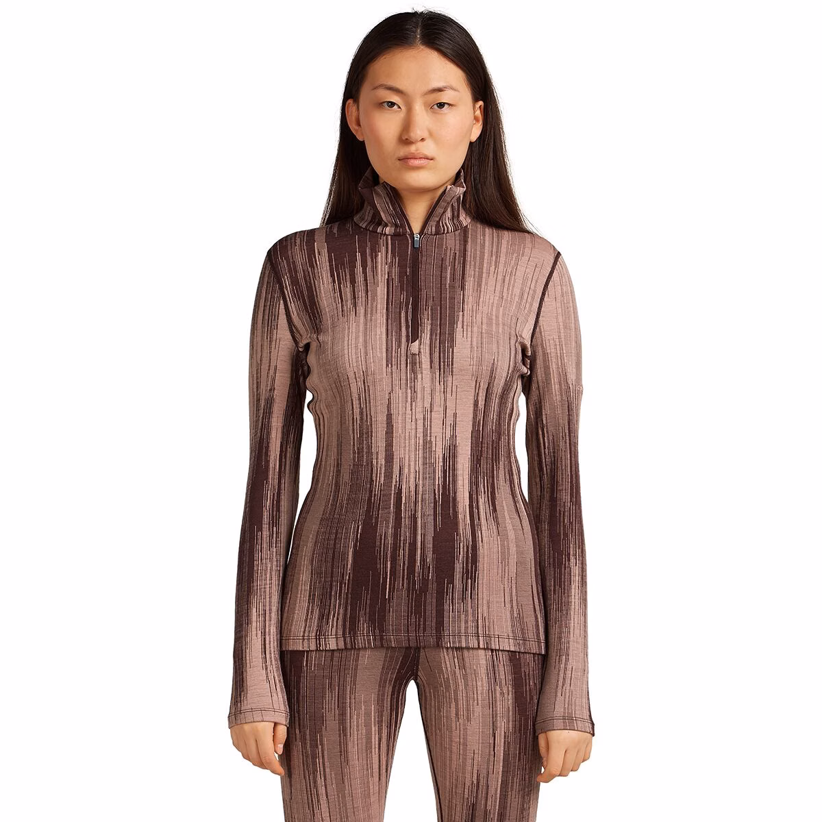 Icebreaker Icebreaker Women's Merino 260 Tech Vertex LS 1/2-Zip Top GRX1
