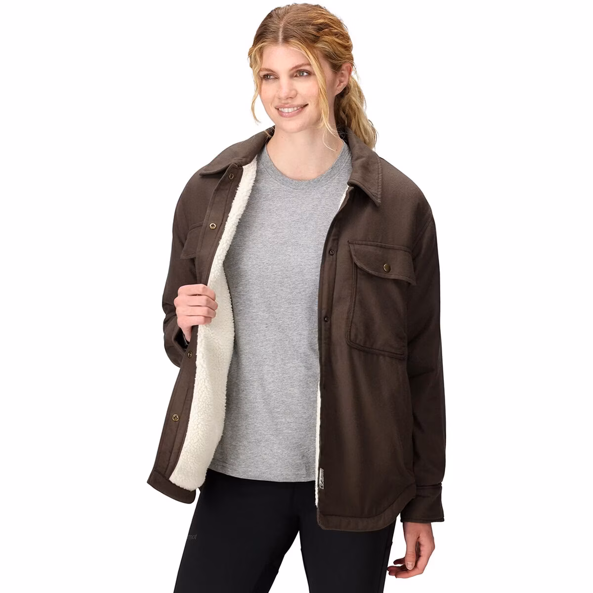Marmot Marmot Women's Ridgefield Sherpa Flannel Jacket
