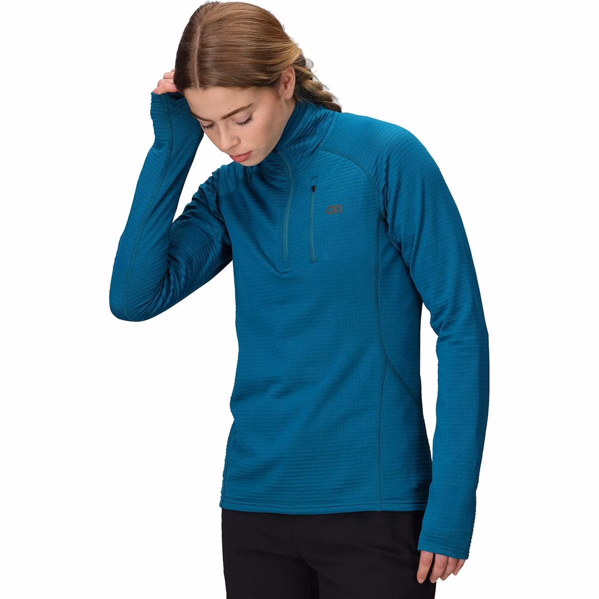 Outdoor Research Outdoor Research Women's Vigor Grid Fleece Quarter-Zip Jacket