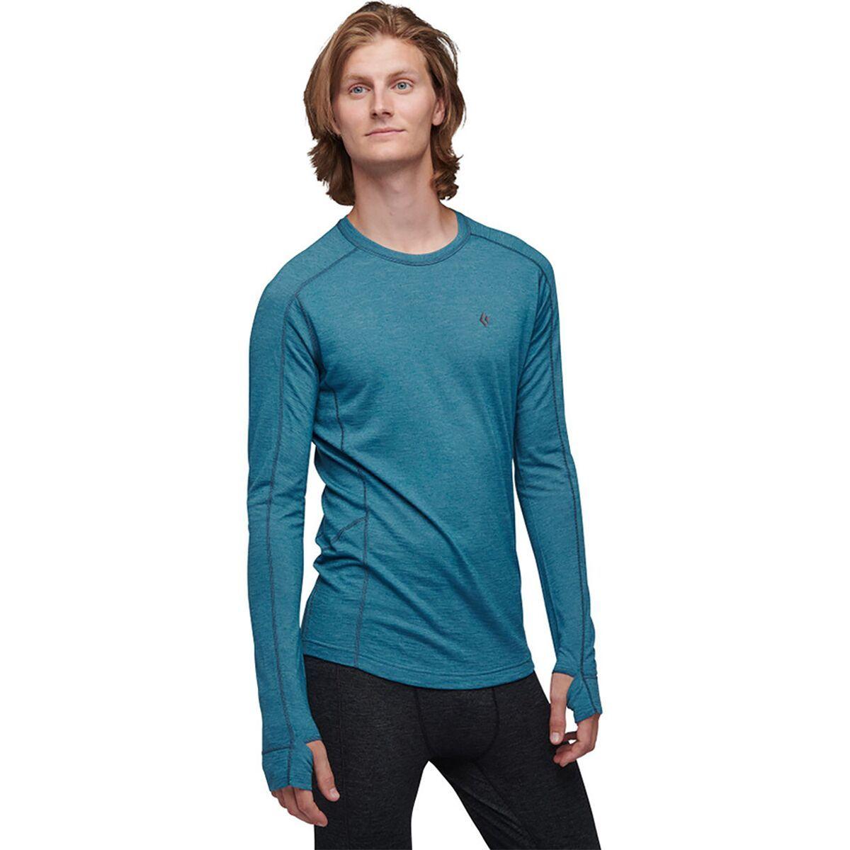 Black Diamond Black Diamond Men's Solution 150 Merino Base Layer Crew Top