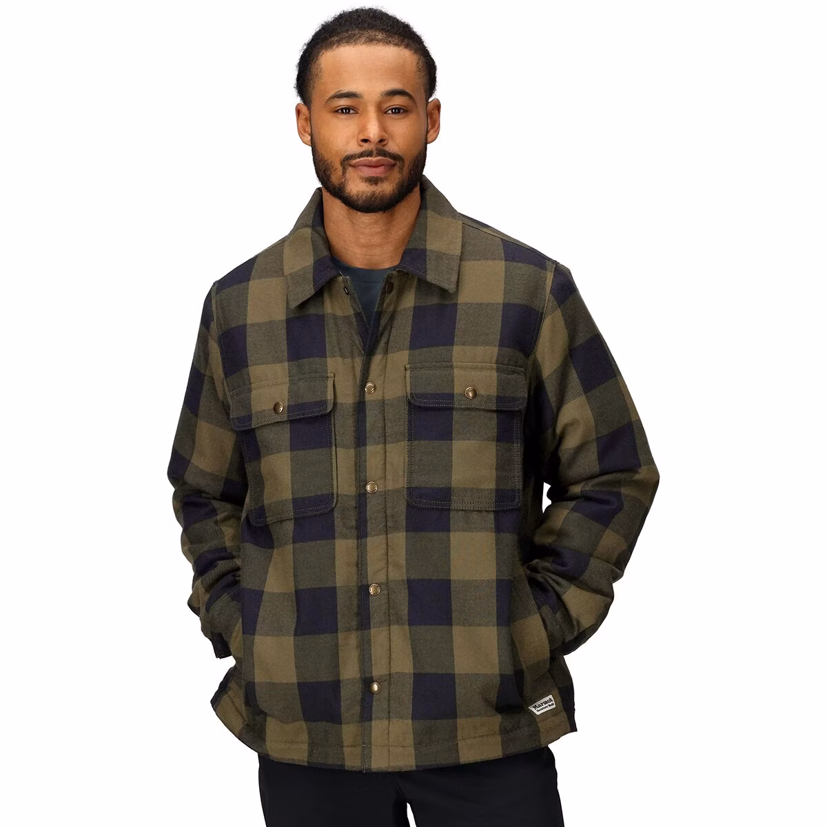 Marmot Marmot Men's Ridgefield Sherpa Flannel Shirt Jacket