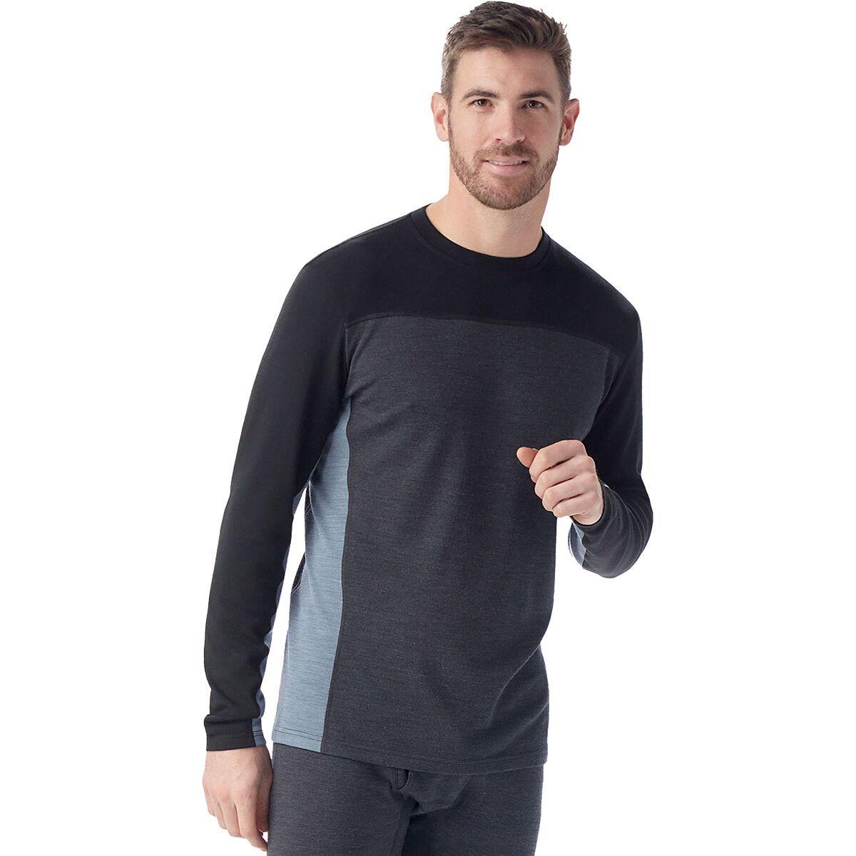 Smartwool Smartwool Men's Classic Thermal Merino Colorblock Crew Base Layer Top