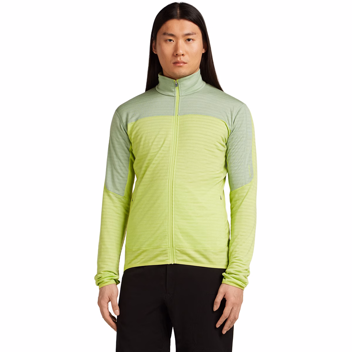 Icebreaker Icebreaker Men's Merino Blend 300 RealFleece Descender LS Zip Top