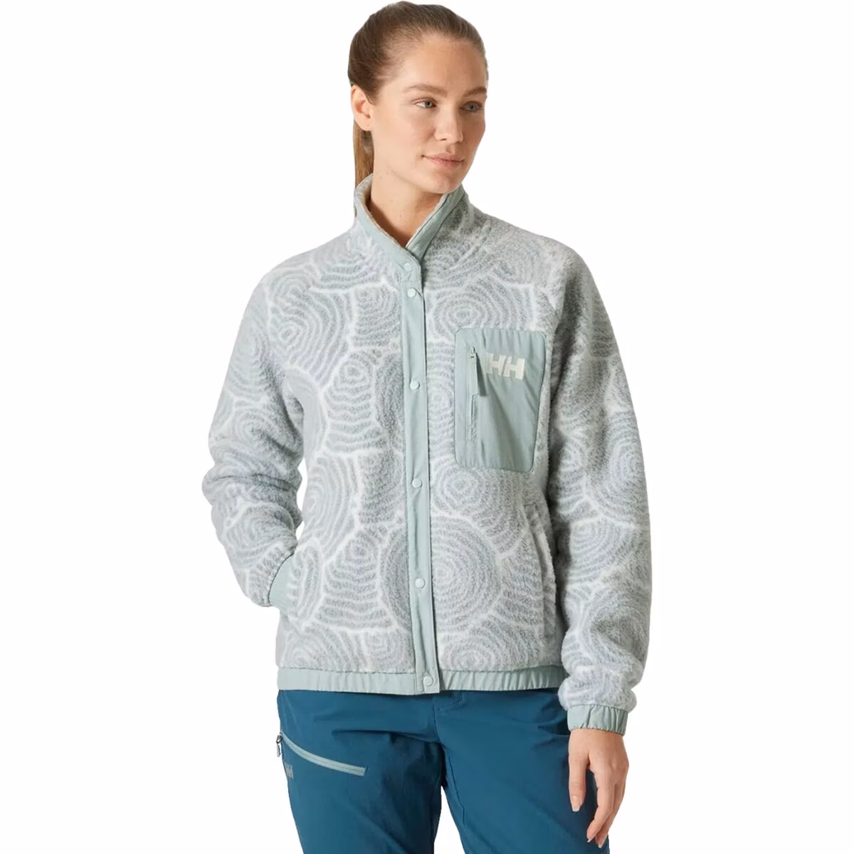 Helly Hansen Helly Hansen Women's Imperial Printed Pile Snap Jacket