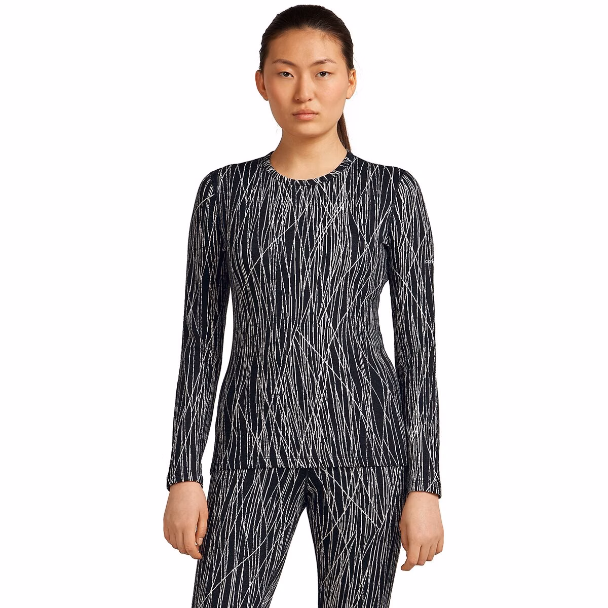 Icebreaker Icebreaker Women's Merino 260 Tech Vertex Long-Sleeve Crewe GRX1