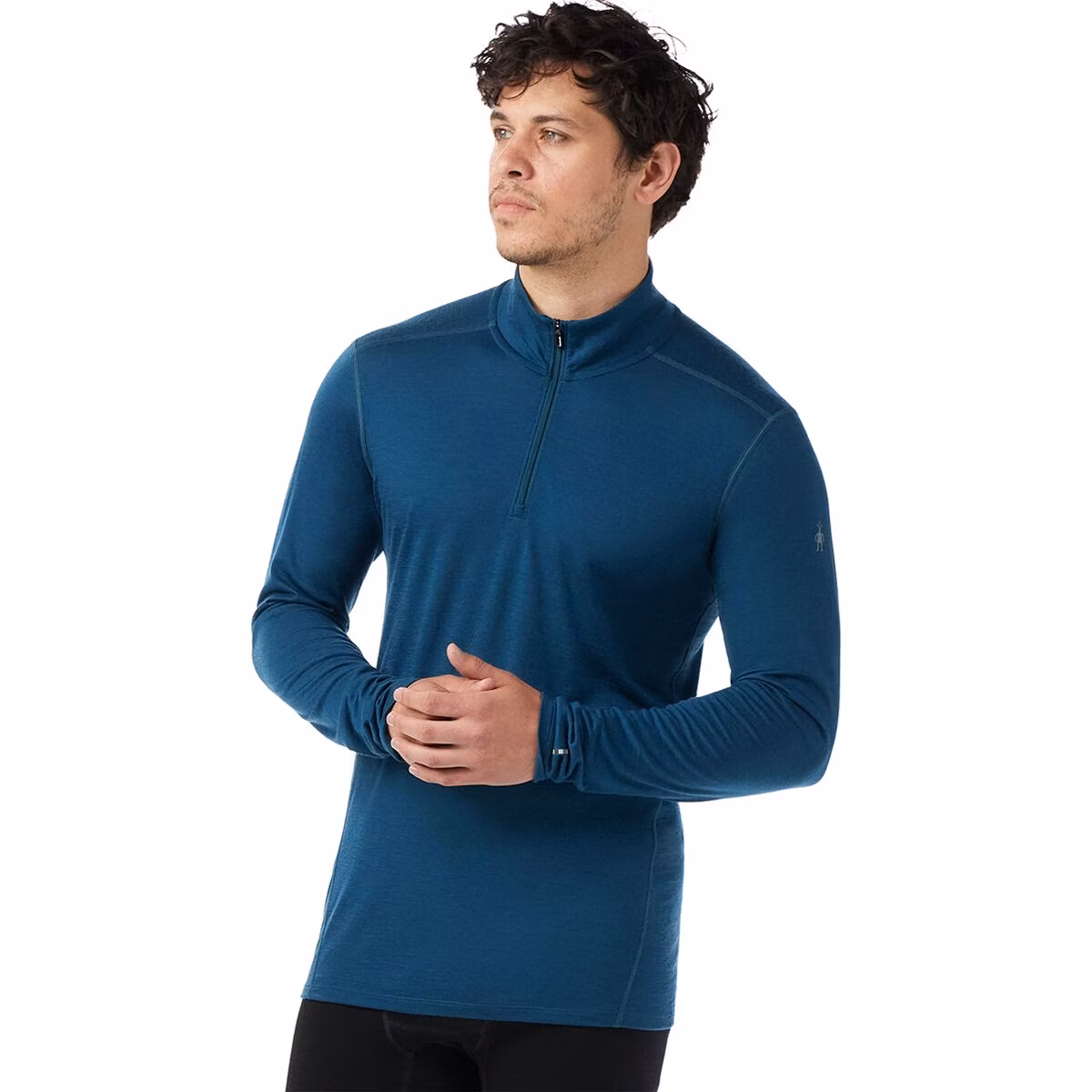 Smartwool Smartwool Men's Classic All-Season Merino 1/4-Zip Base Layer Top